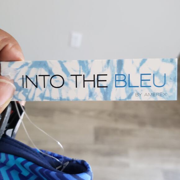 Into The Bleu Blue Bikini Bottom Size 12 - Picture 4 of 5